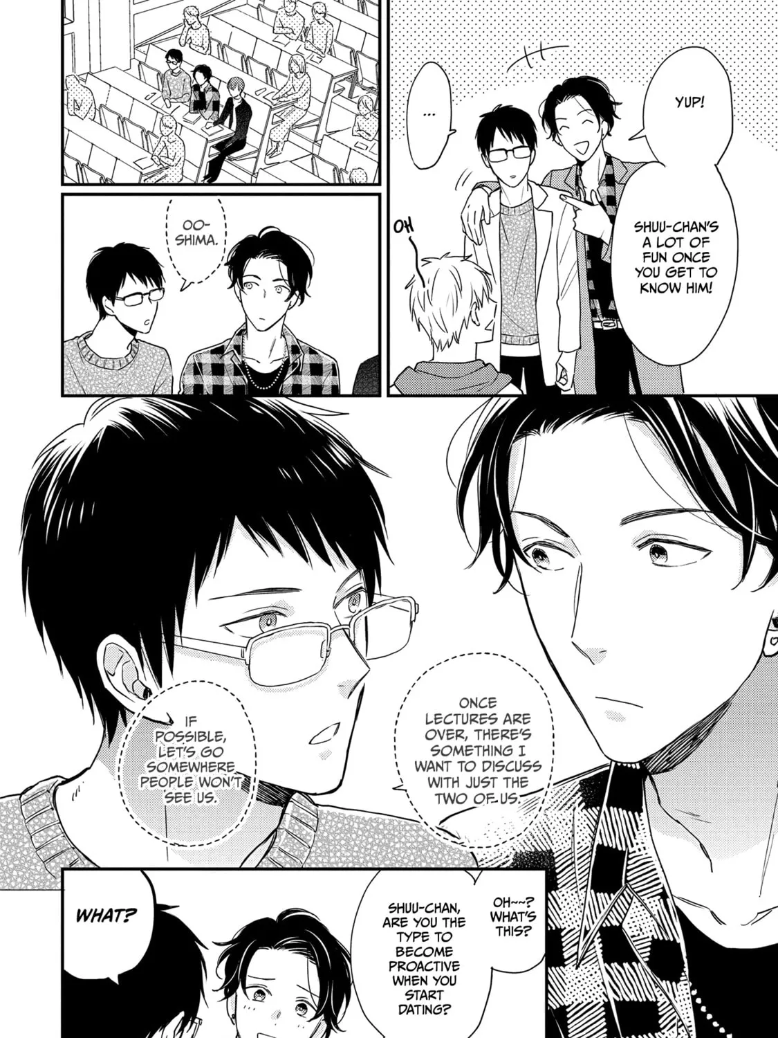 The Hysteric Black-Haired Glasses Guy is Unexpectedly Cute Chapter 4 page 7 - 