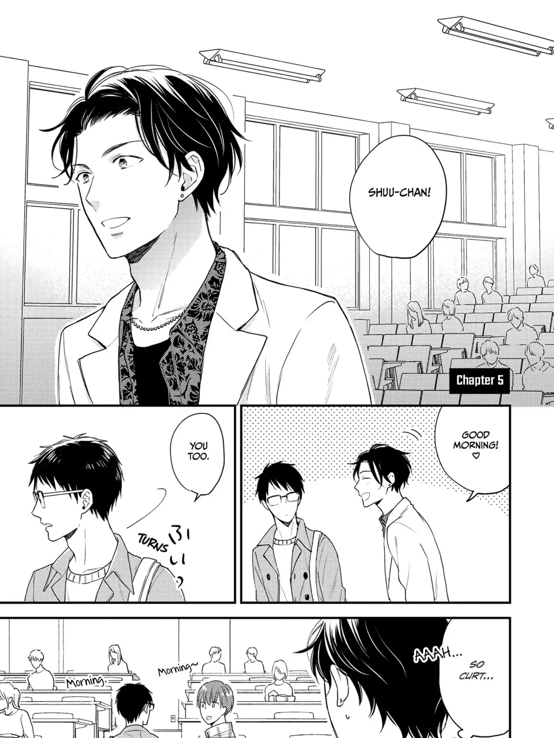The Hysteric Black-Haired Glasses Guy is Unexpectedly Cute Chapter 5 page 1 - 