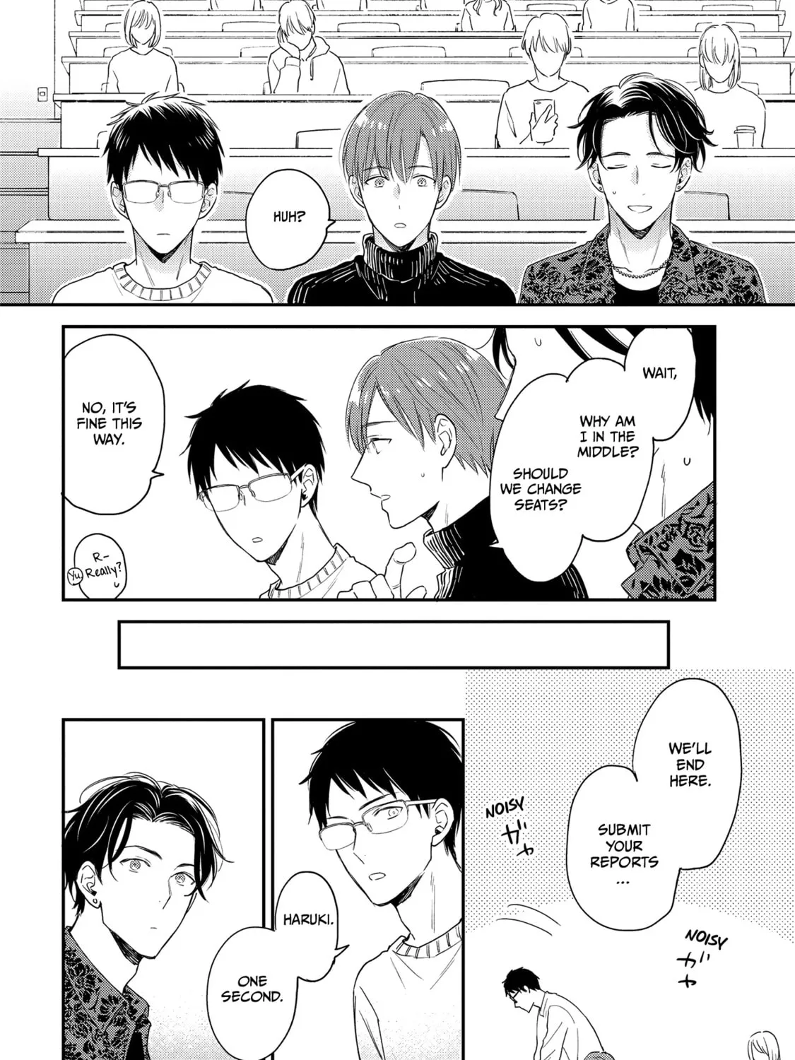 The Hysteric Black-Haired Glasses Guy is Unexpectedly Cute Chapter 5 page 3 - 