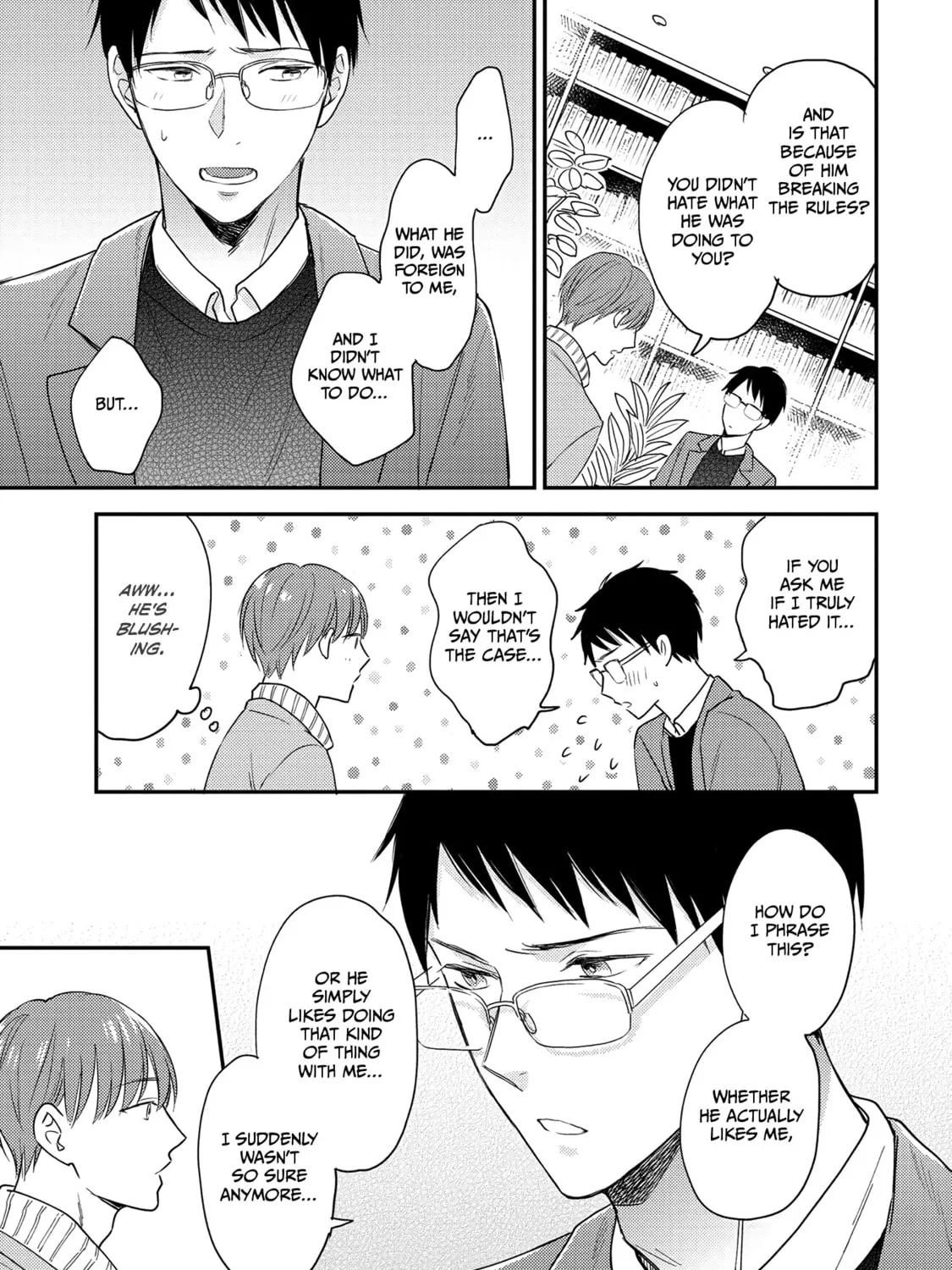 The Hysteric Black-Haired Glasses Guy is Unexpectedly Cute Chapter 5 page 37 - 