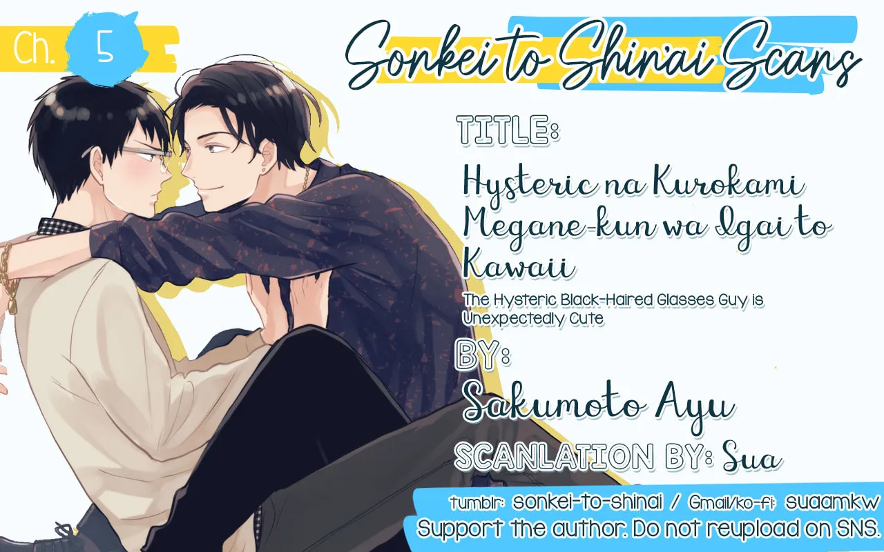 The Hysteric Black-Haired Glasses Guy is Unexpectedly Cute Chapter 5 page 97 - 