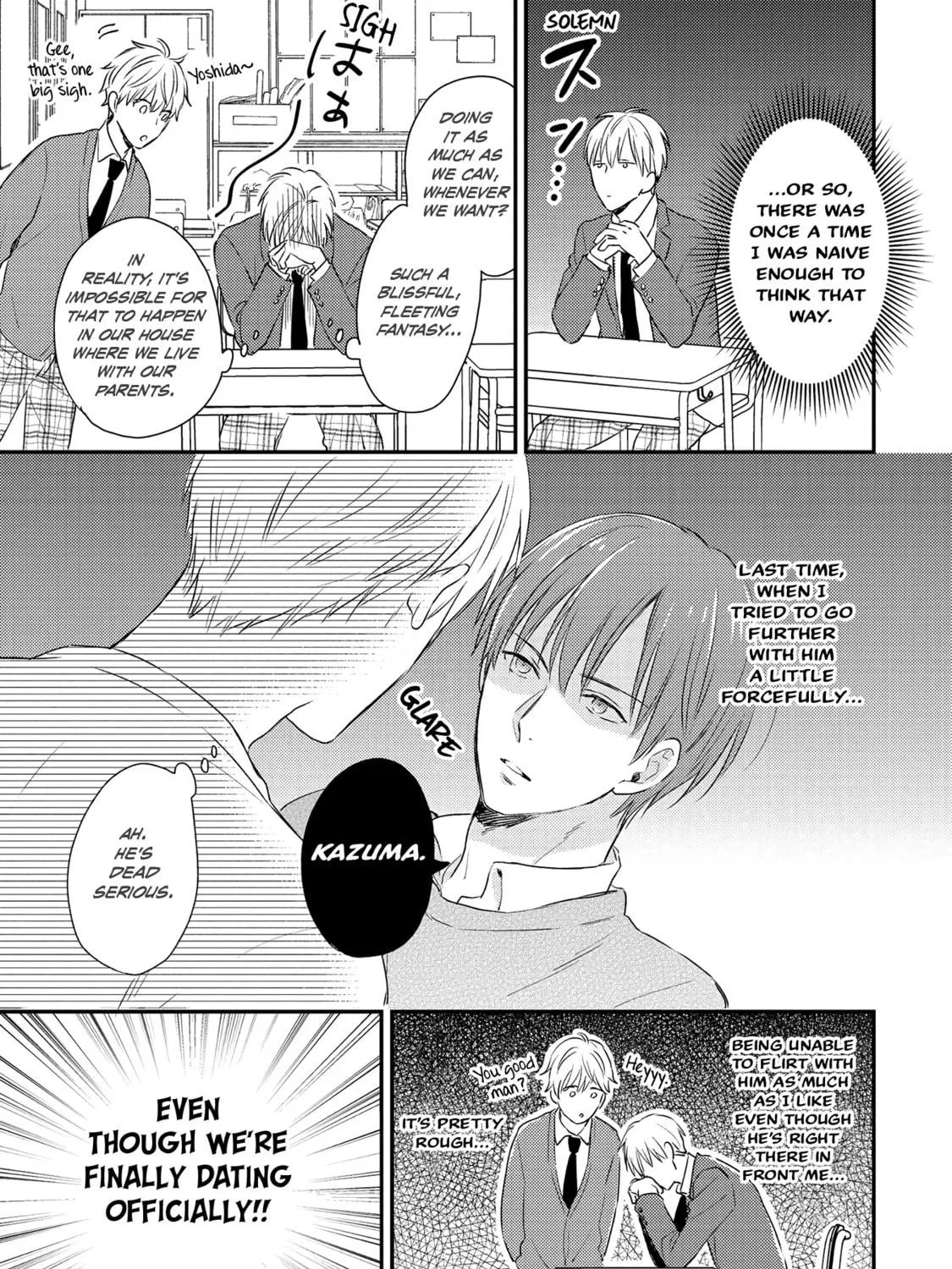 The Hysteric Black-Haired Glasses Guy is Unexpectedly Cute Chapter 6 page 5 - 