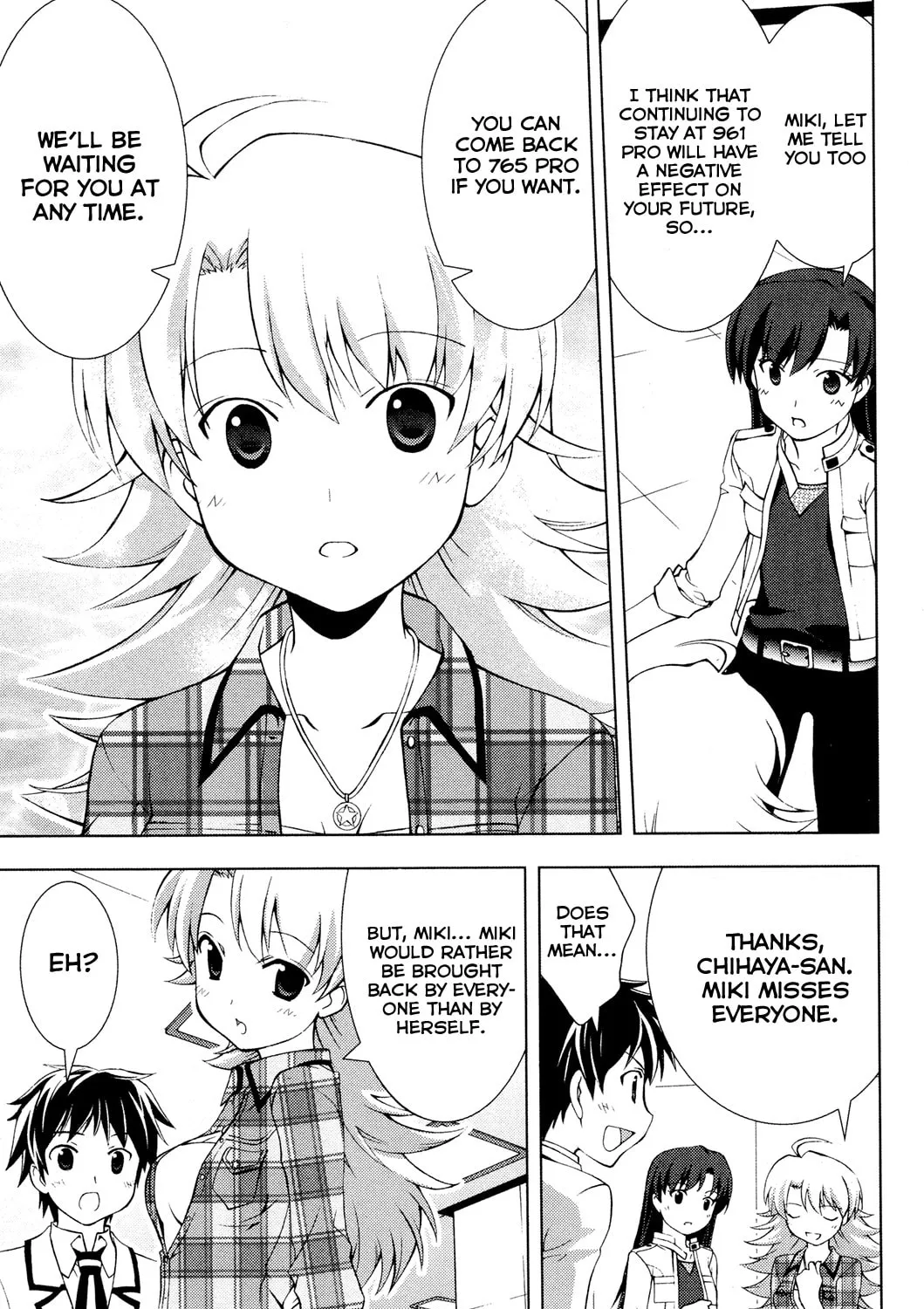 The iDOLM@STER Break! Chapter 21 page 33 - 