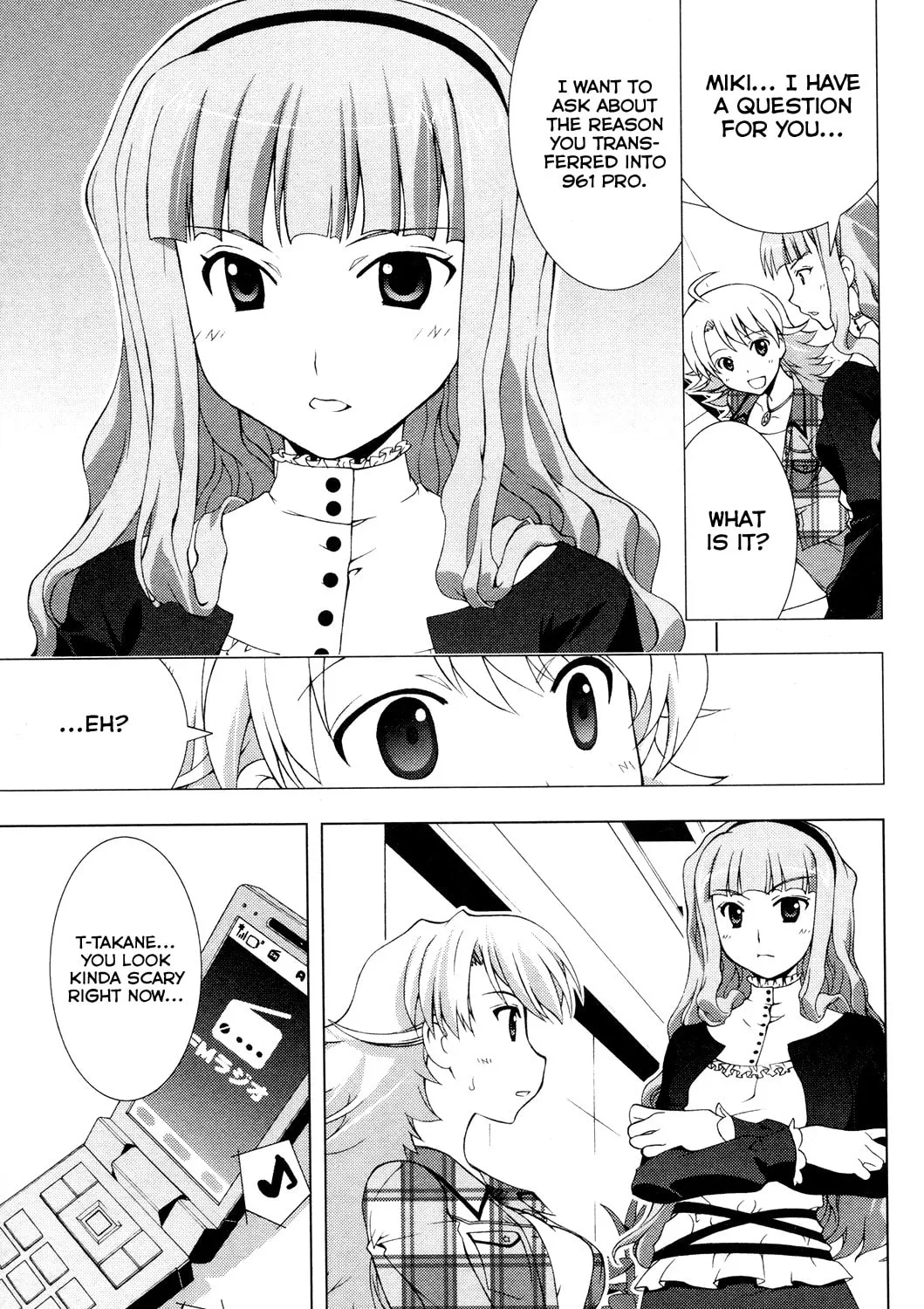 The iDOLM@STER Break! Chapter 22 page 33 - 