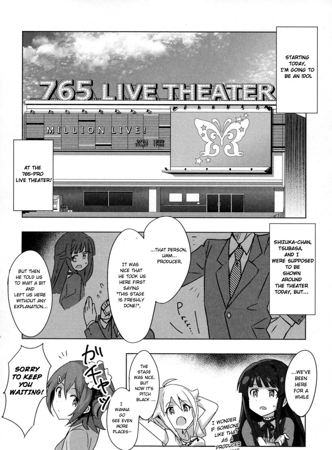 The iDOLM@STER Million Live!: Theater Days - Brand New Song Chapter 0 page 9 - 