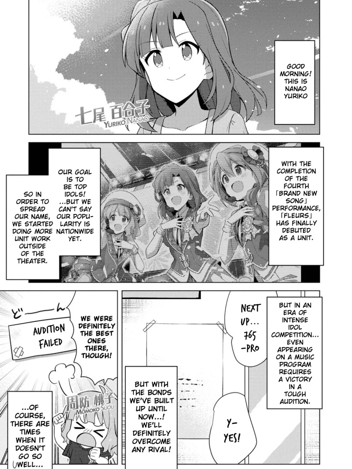 The iDOLM@STER Million Live!: Theater Days - Brand New Song Chapter 12 page 1 - 