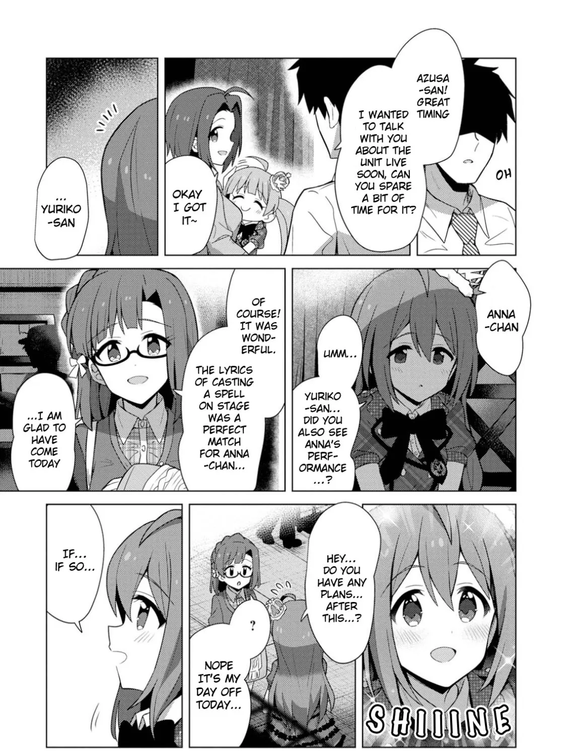 The iDOLM@STER Million Live!: Theater Days - Brand New Song Chapter 14 page 21 - 