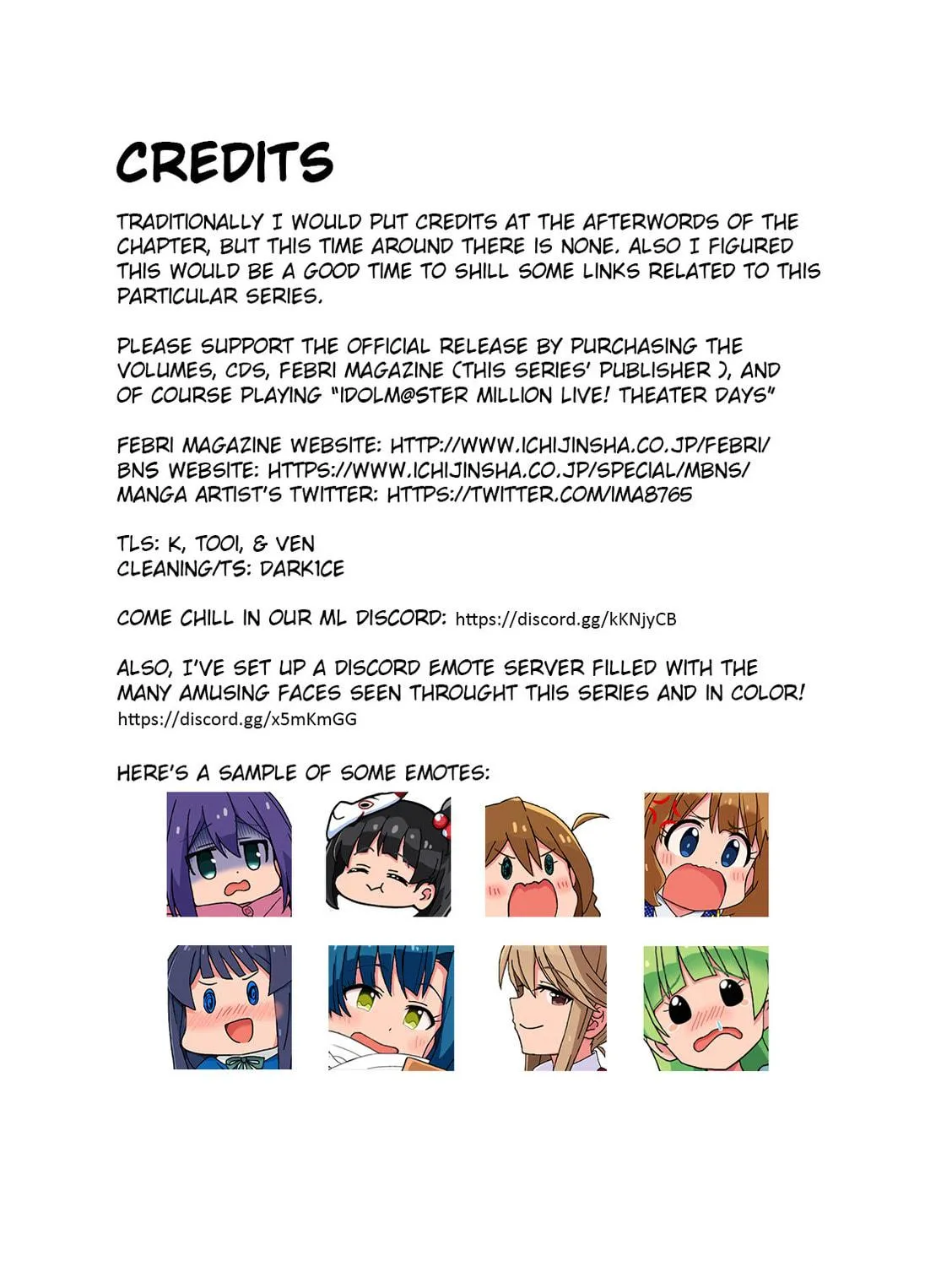 The iDOLM@STER Million Live!: Theater Days - Brand New Song Chapter 15.5 page 23 - 