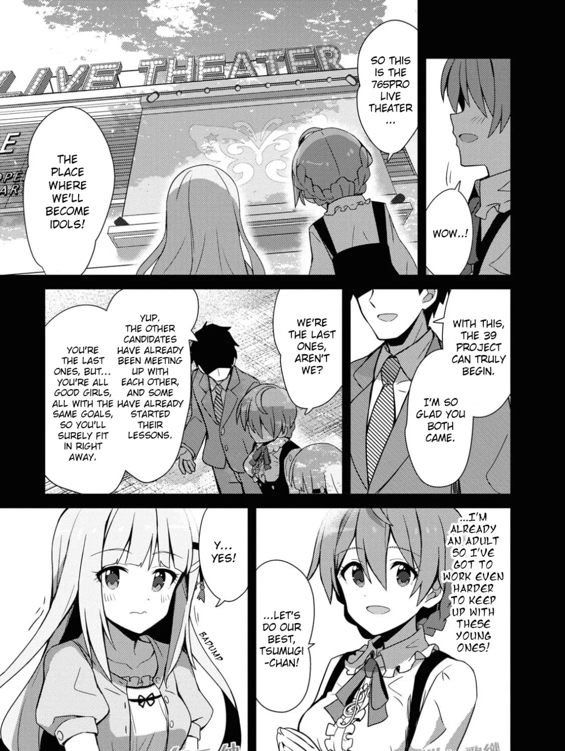 The iDOLM@STER Million Live!: Theater Days - Brand New Song Chapter 18 page 1 - 