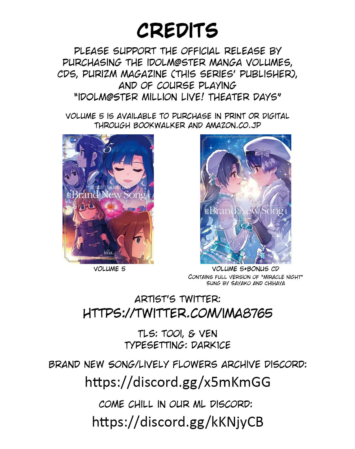 The iDOLM@STER Million Live!: Theater Days - Brand New Song Chapter 25.1 page 21 - 