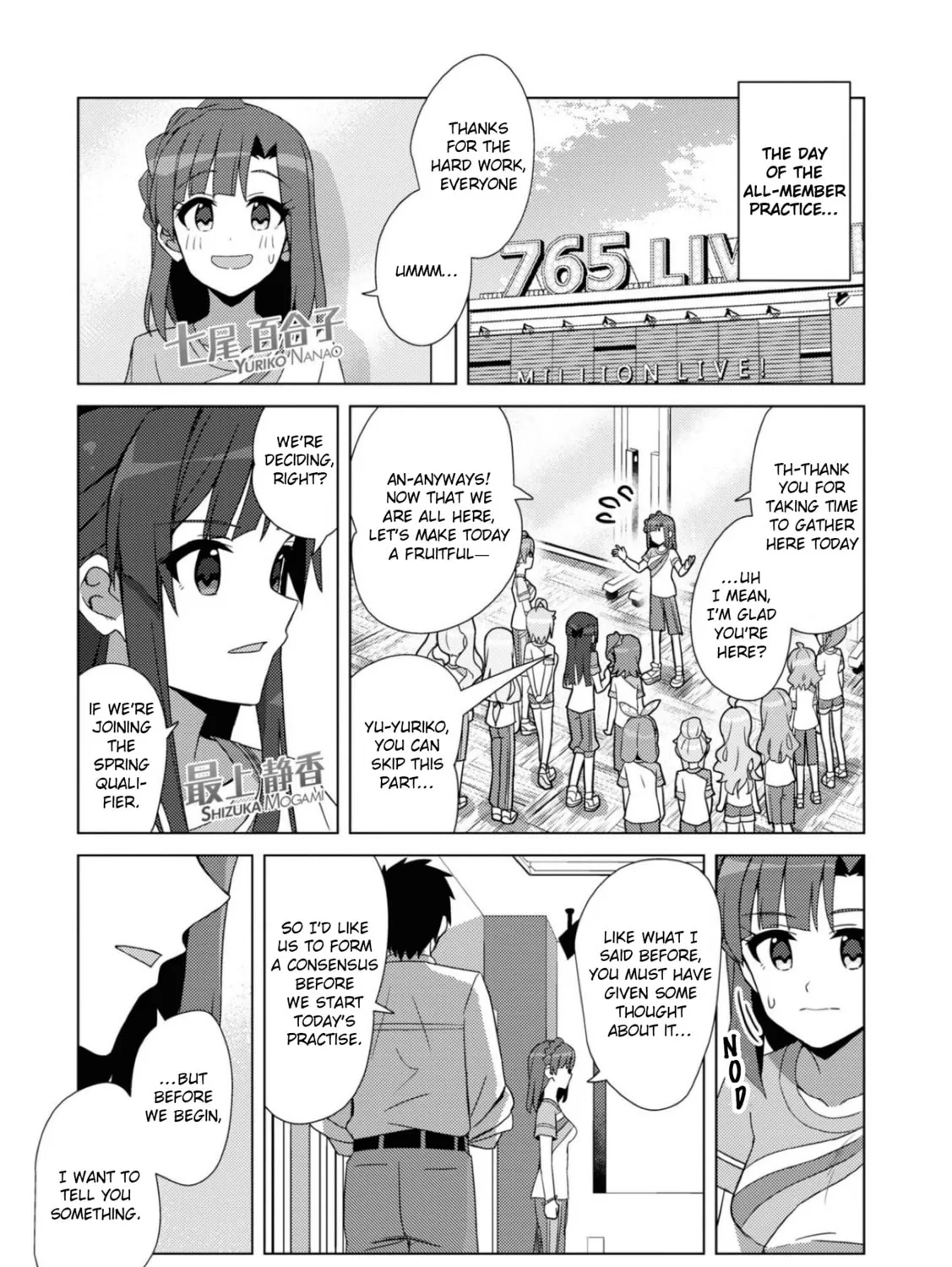 The iDOLM@STER Million Live!: Theater Days - Brand New Song Chapter 28 page 1 - 