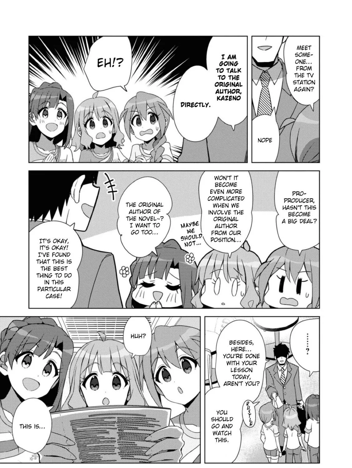 The iDOLM@STER Million Live!: Theater Days - Brand New Song Chapter 28 page 29 - 