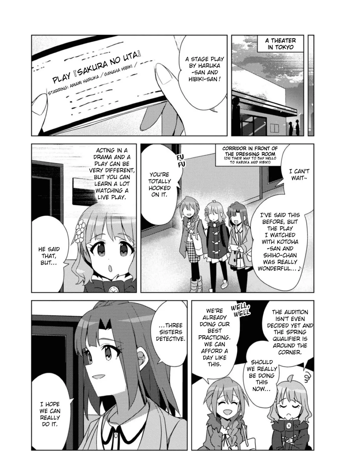 The iDOLM@STER Million Live!: Theater Days - Brand New Song Chapter 28 page 31 - 