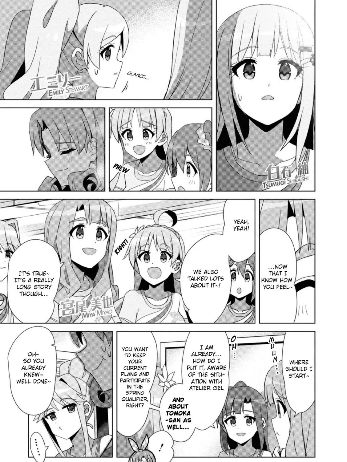 The iDOLM@STER Million Live!: Theater Days - Brand New Song Chapter 28 page 9 - 