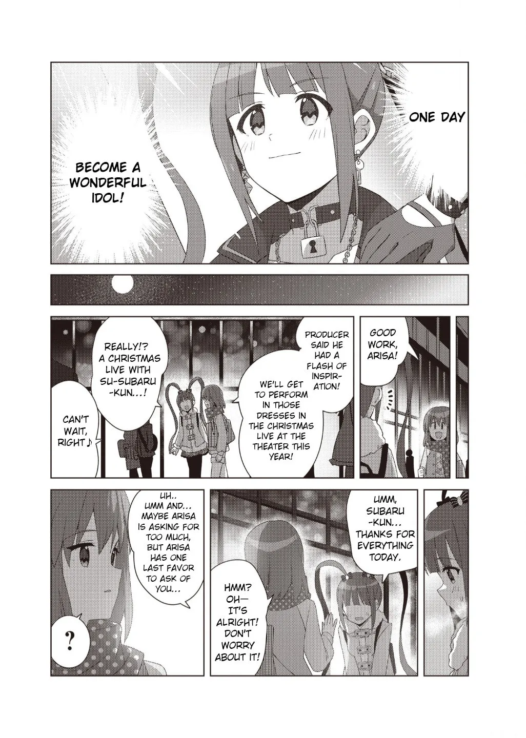 The iDOLM@STER Million Live!: Theater Days - Brand New Song Chapter 31.5 page 11 - 