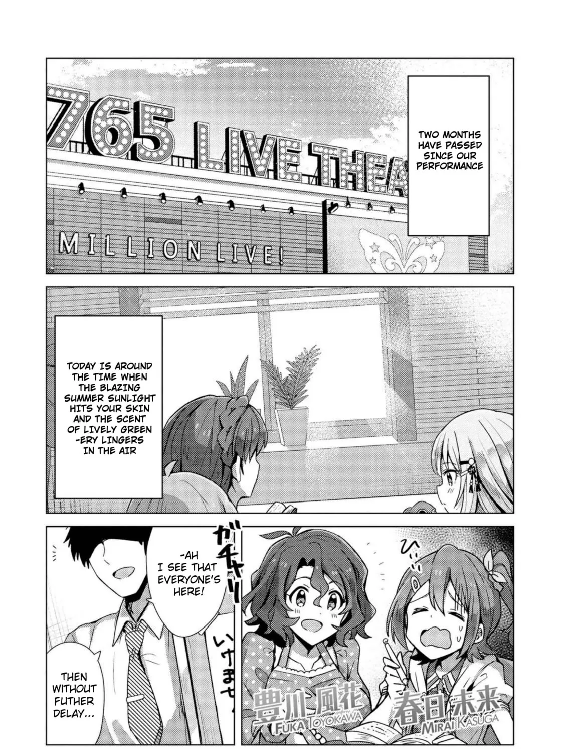 The iDOLM@STER Million Live!: Theater Days - Brand New Song Chapter 4 page 1 - 