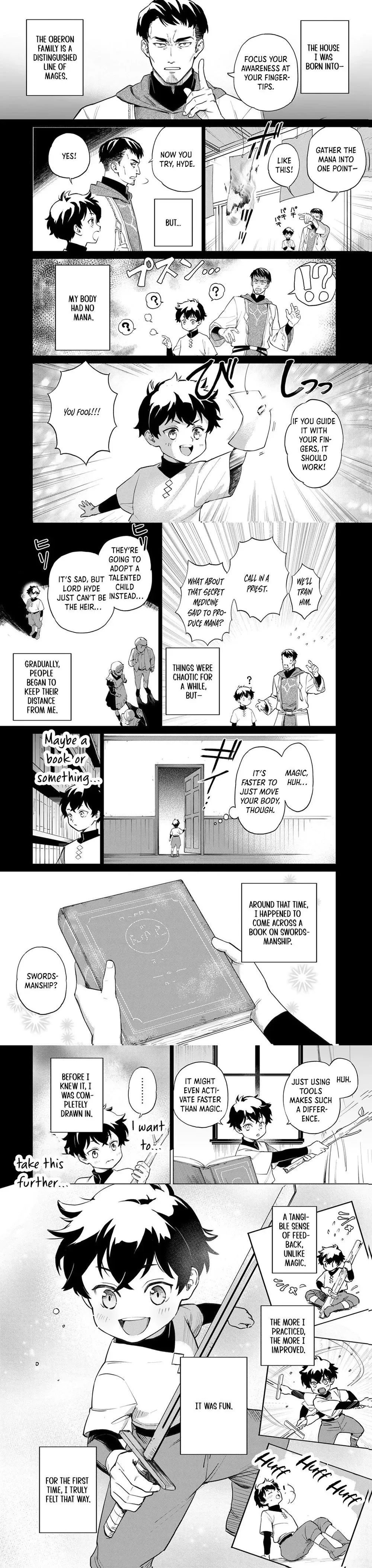 The 'Inferior' Swordsman Dominates a Magic-Only World Chapter 1 page 4 - 