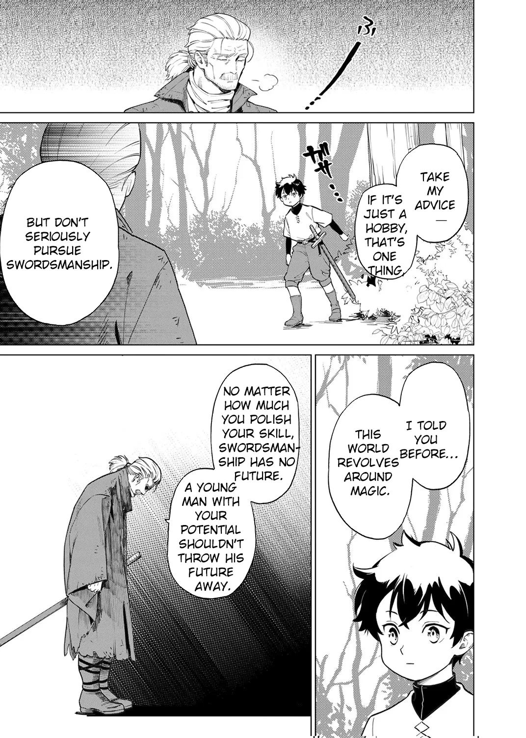 The 'Inferior' Swordsman Dominates a Magic-Only World Chapter 2 page 3 - 