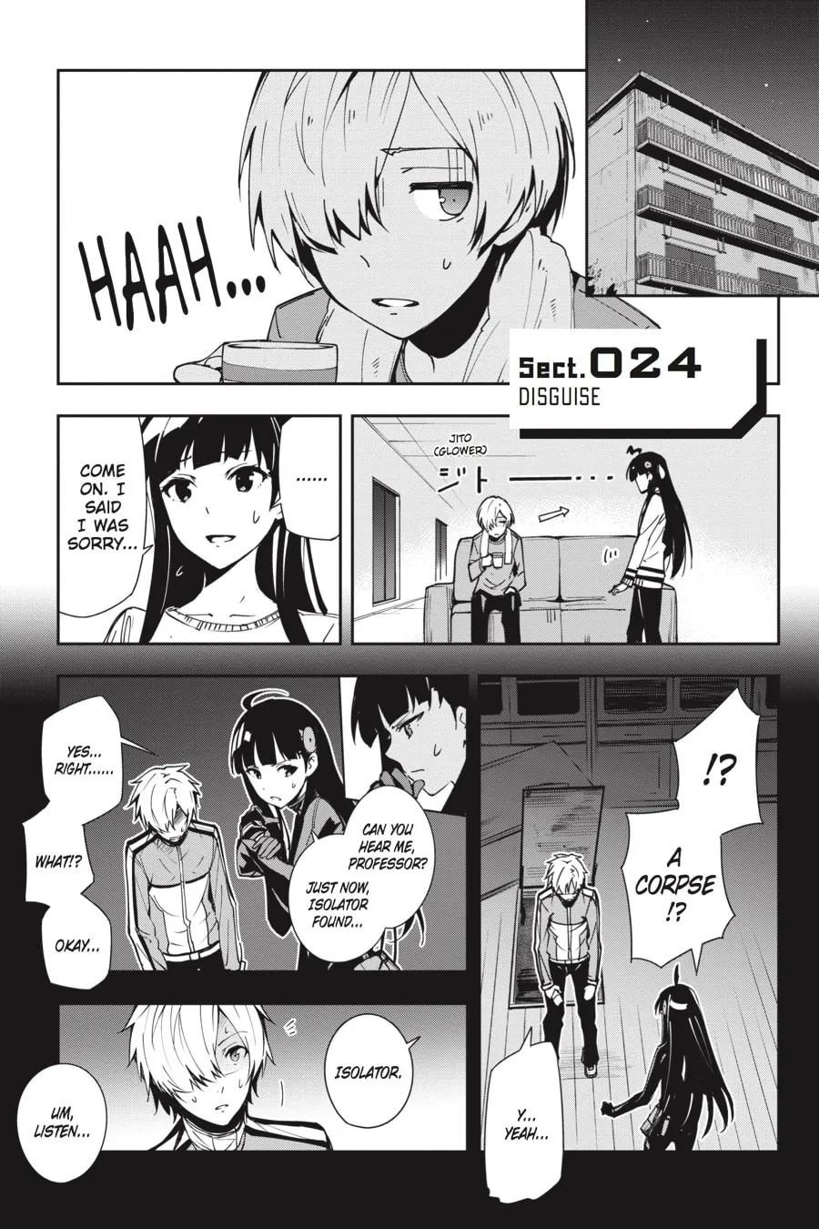 The Isolator Chapter 24 page 1 - 