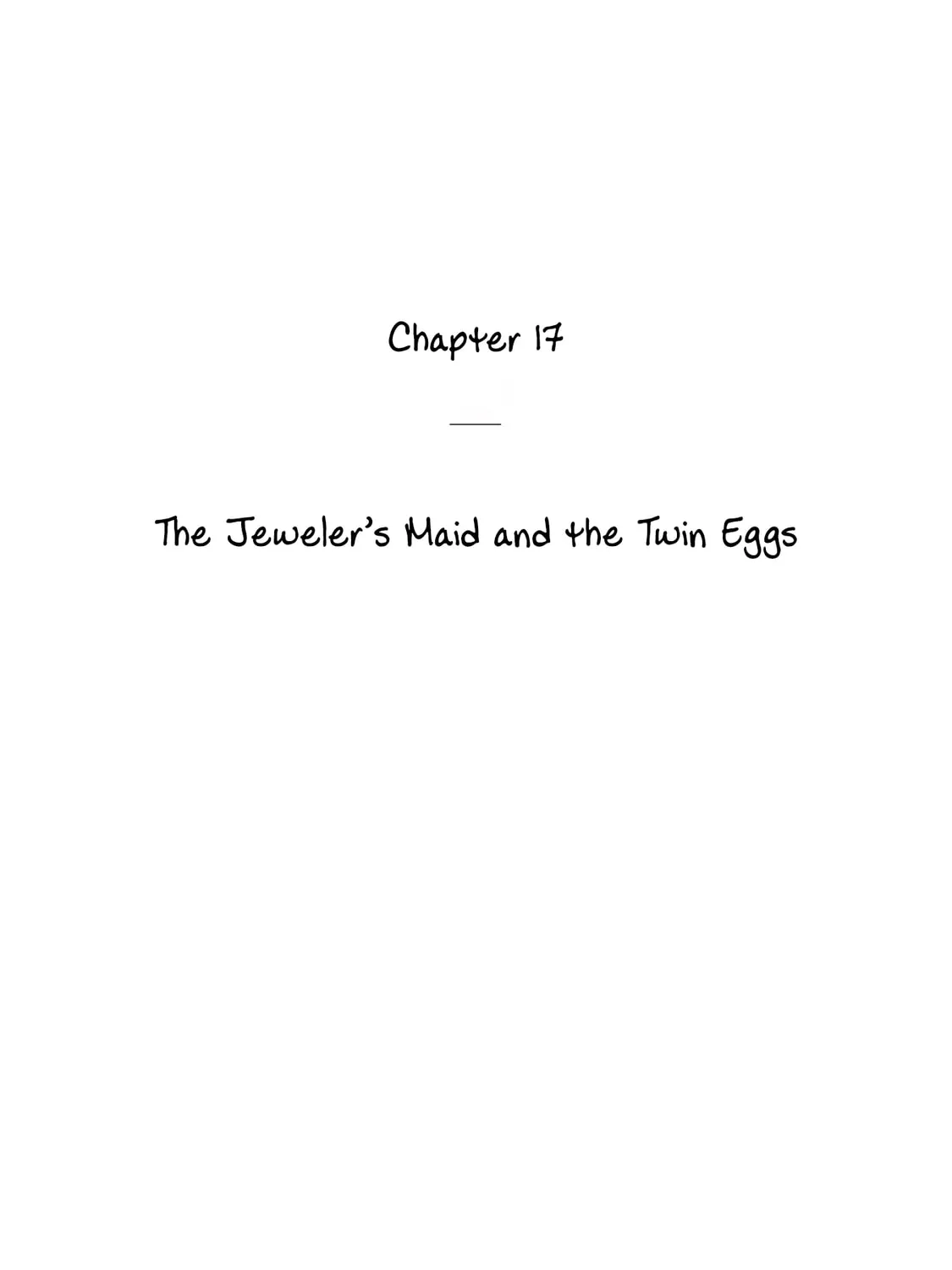 The Jeweler's Maid Chapter 17 page 1 - 