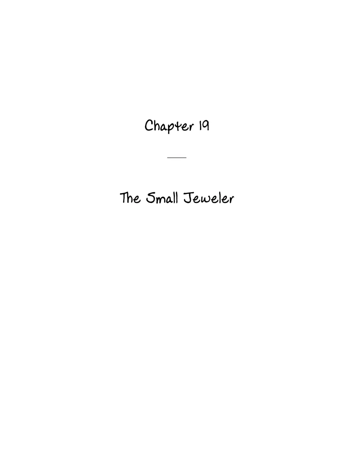 The Jeweler's Maid Chapter 19 page 1 - 