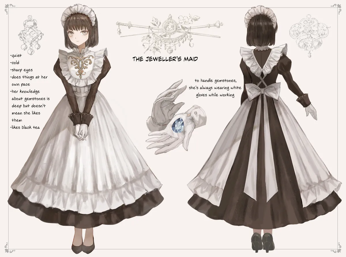 The Jeweler's Maid Chapter 2 page 55 - 