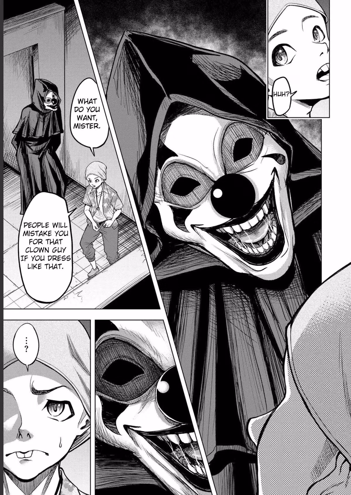 The Killer Clown's Questions Chapter 1 page 11 - 