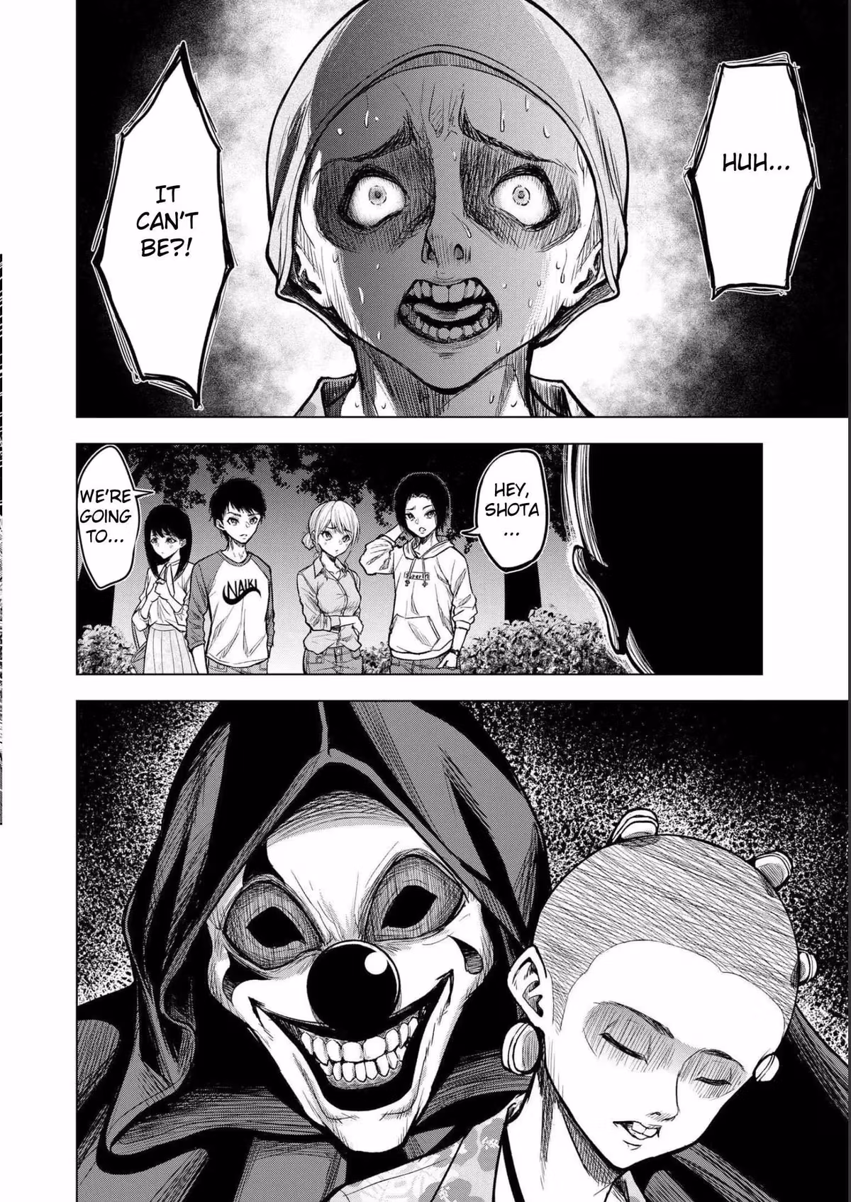 The Killer Clown's Questions Chapter 1 page 12 - 