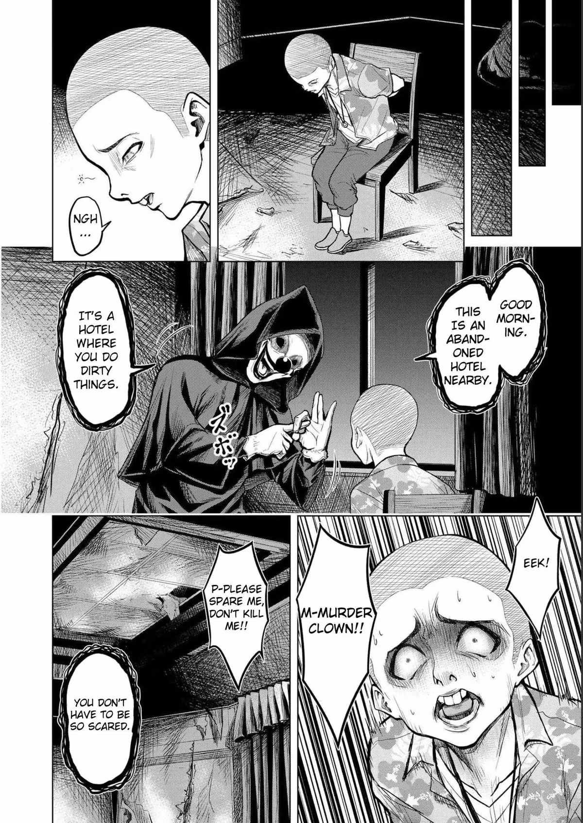 The Killer Clown's Questions Chapter 1 page 14 - 