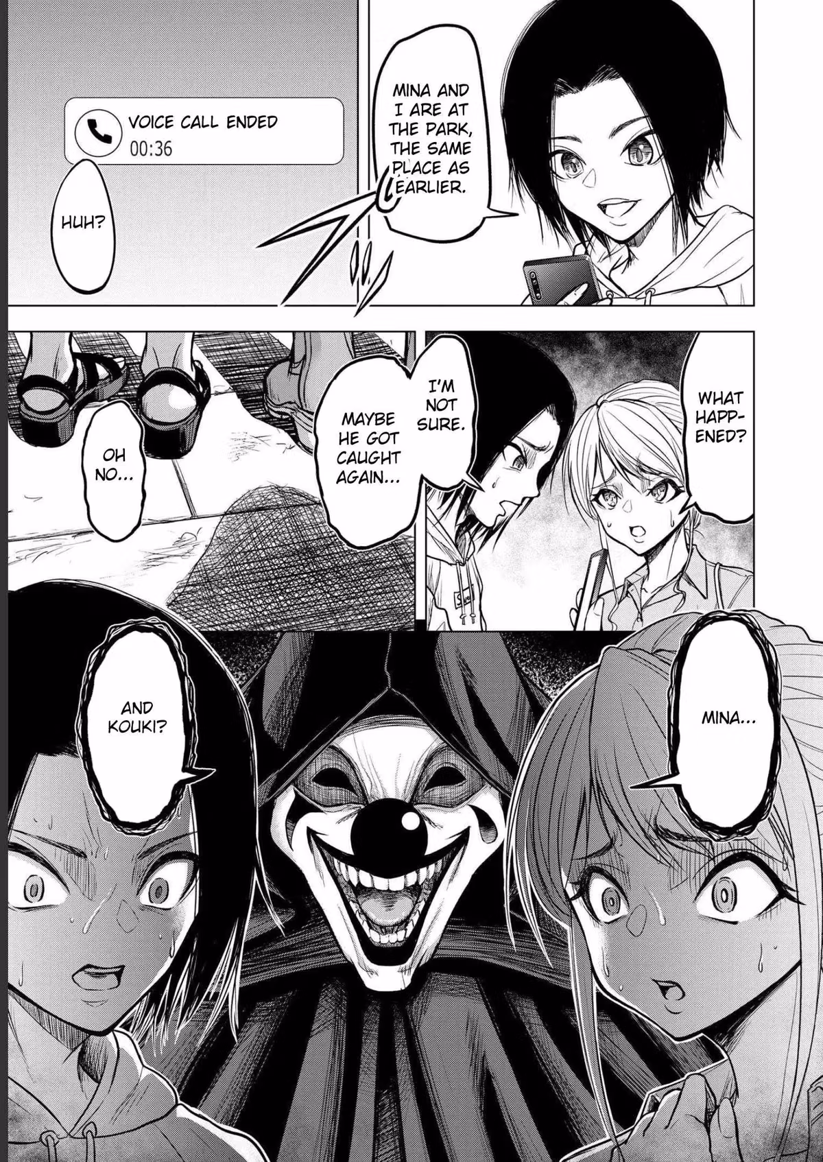 The Killer Clown's Questions Chapter 1 page 25 - 