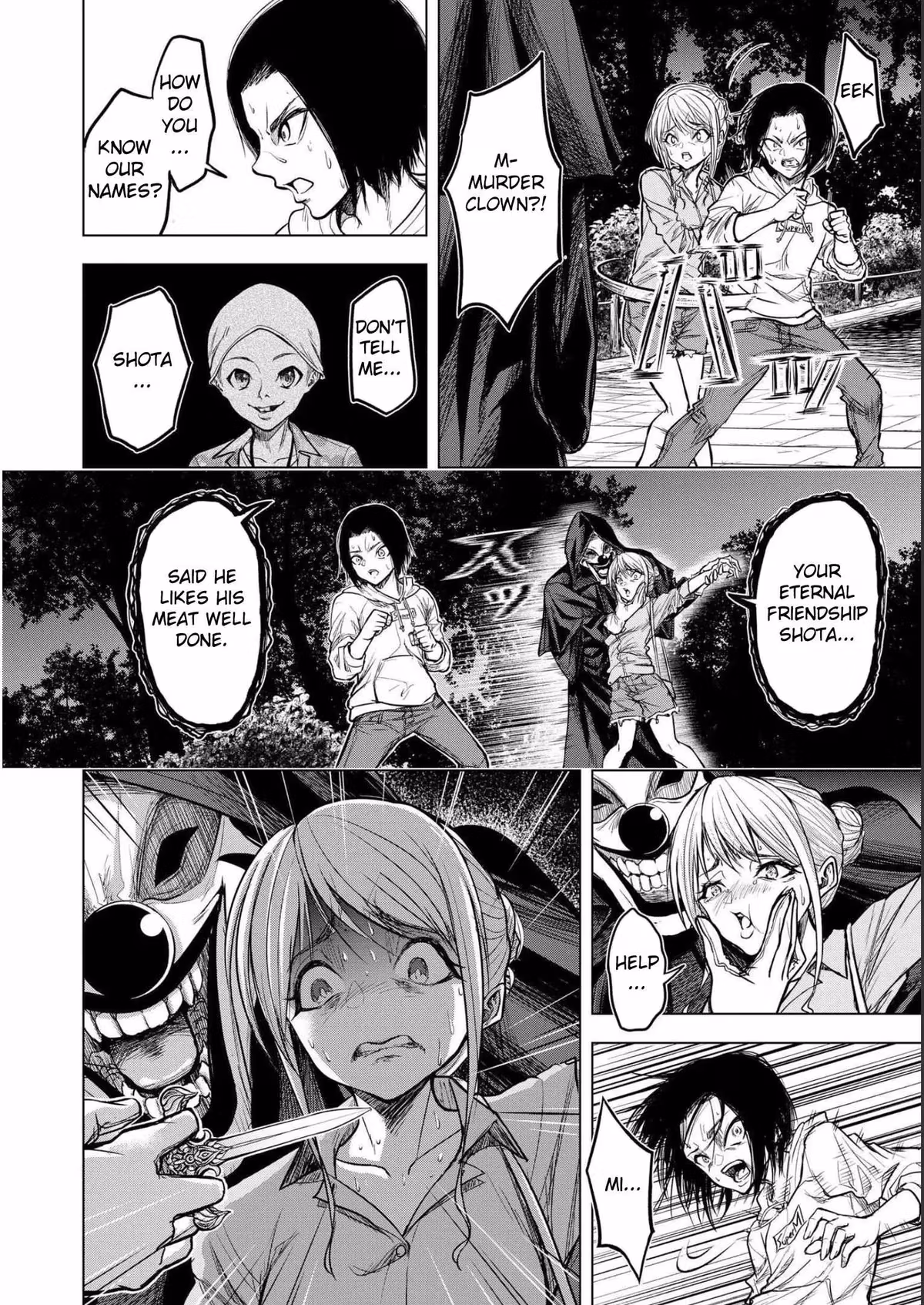 The Killer Clown's Questions Chapter 1 page 26 - 