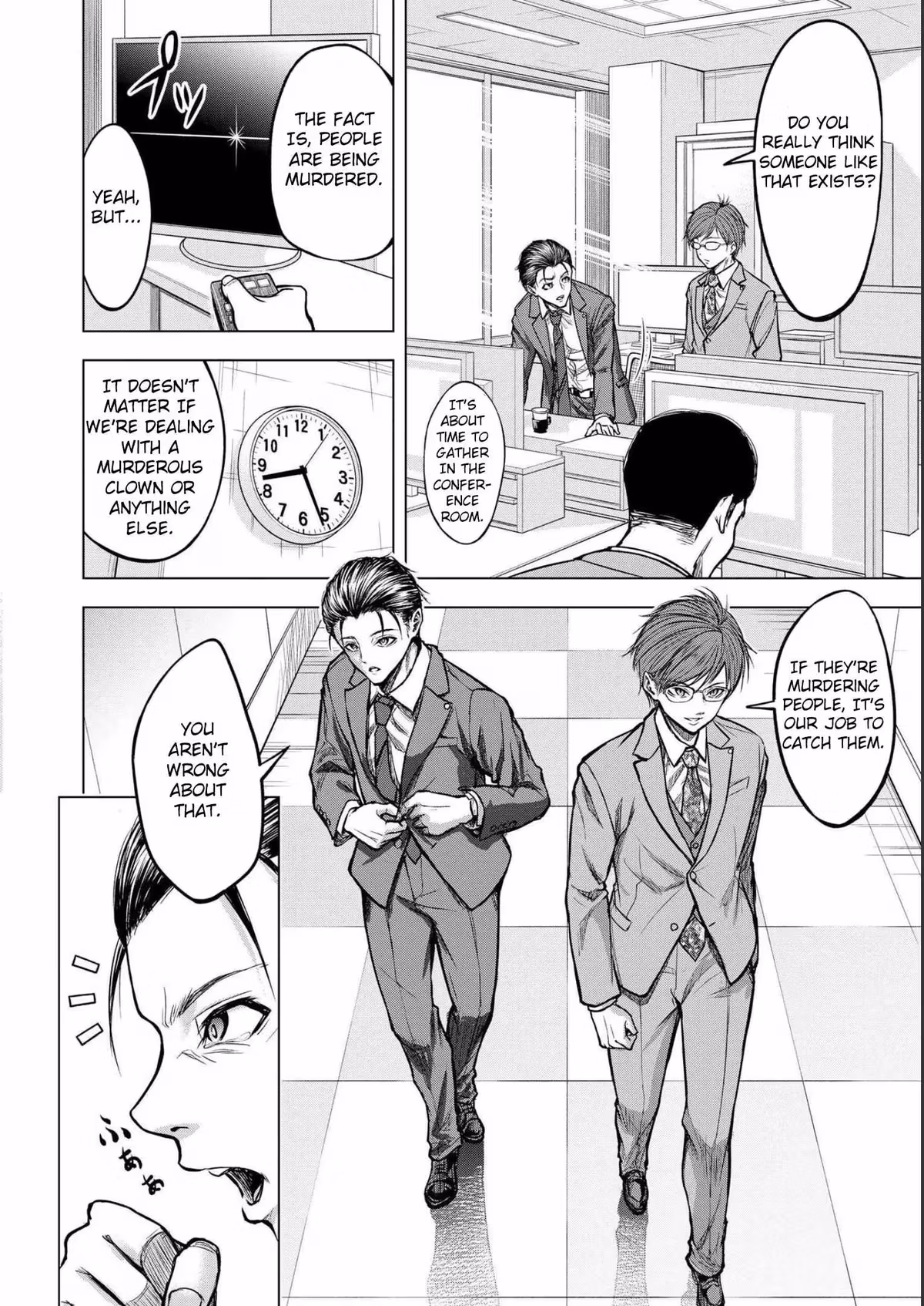 The Killer Clown's Questions Chapter 1 page 4 - 