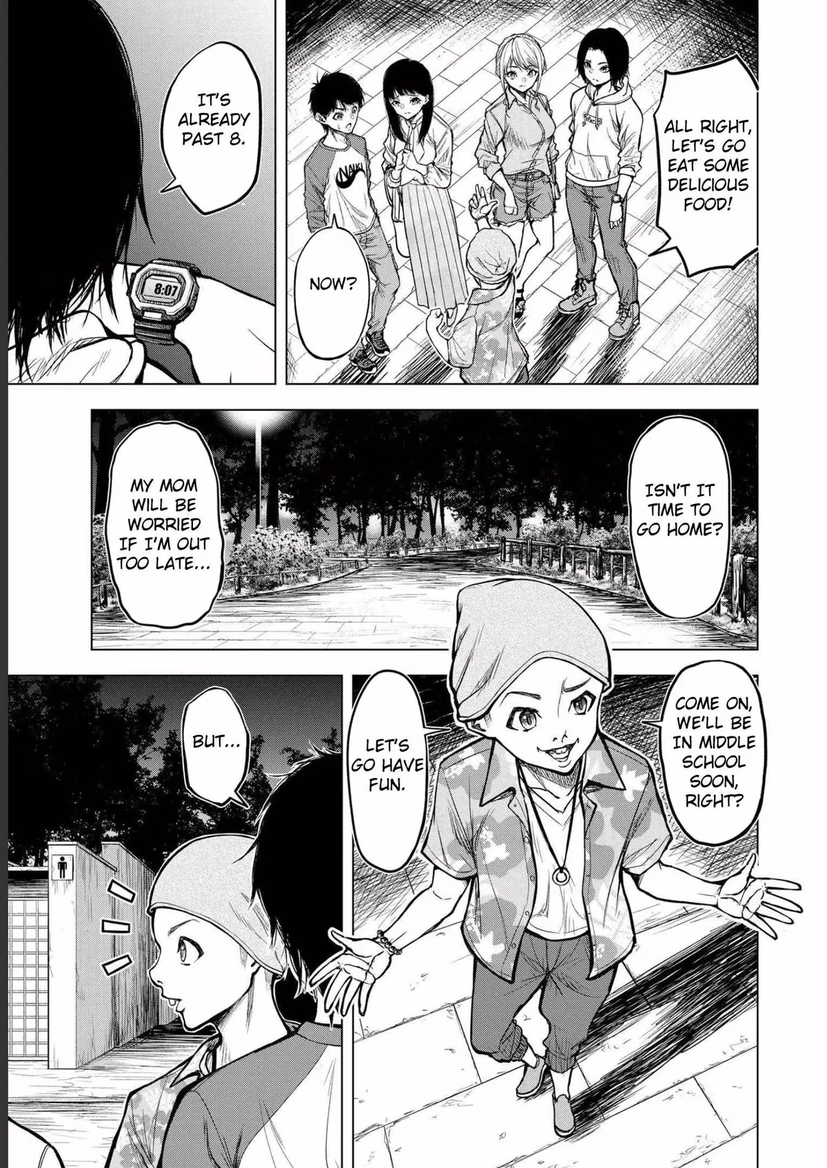 The Killer Clown's Questions Chapter 1 page 9 - 