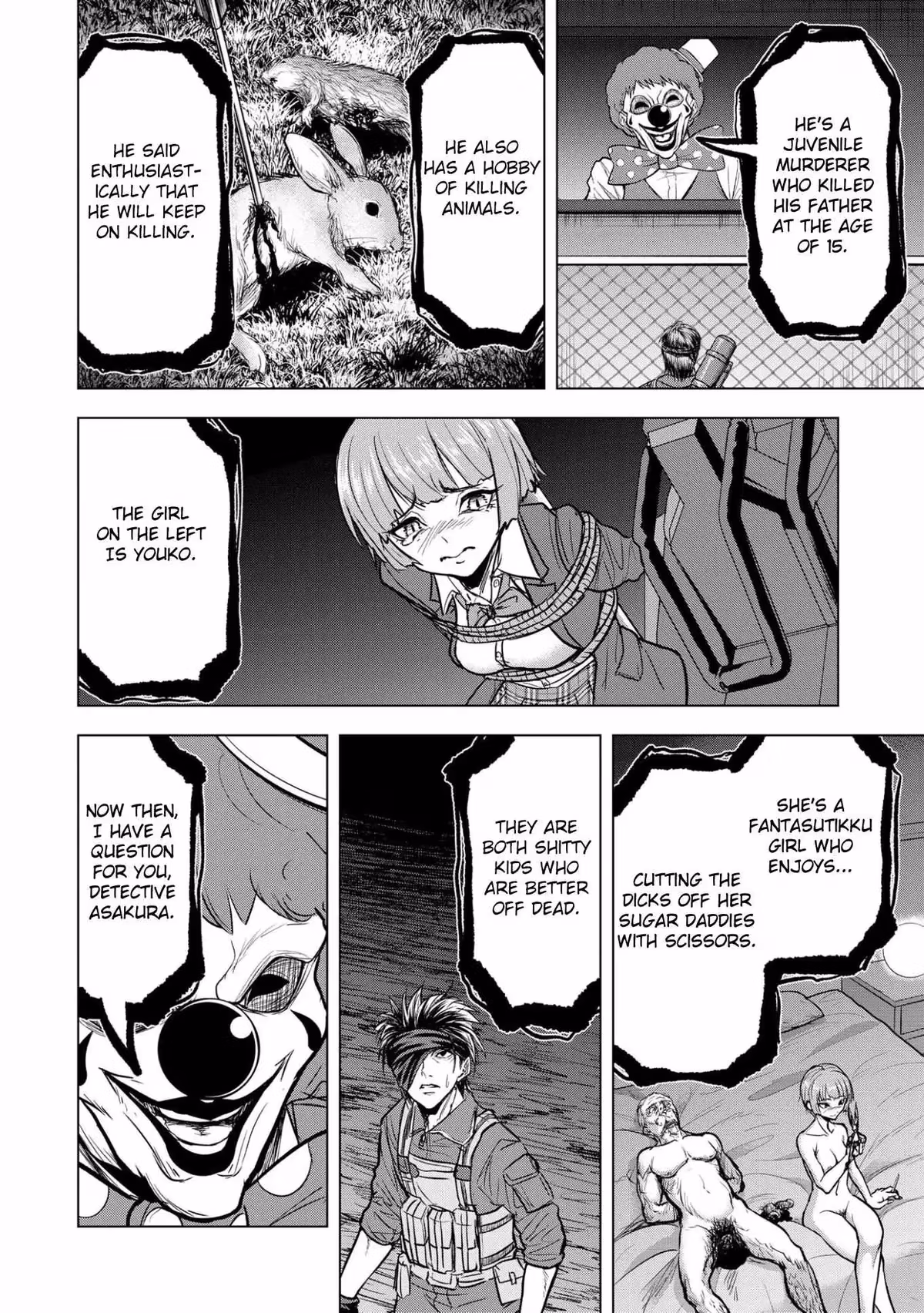 The Killer Clown's Questions Chapter 11 page 14 - 