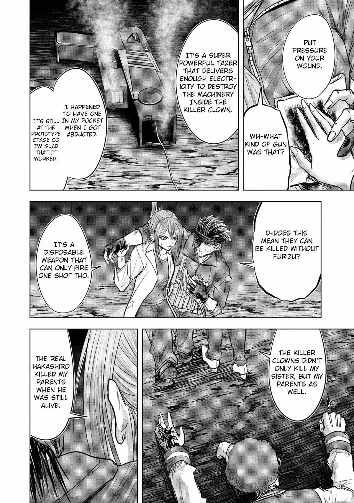 The Killer Clown's Questions Chapter 13 page 16 - 