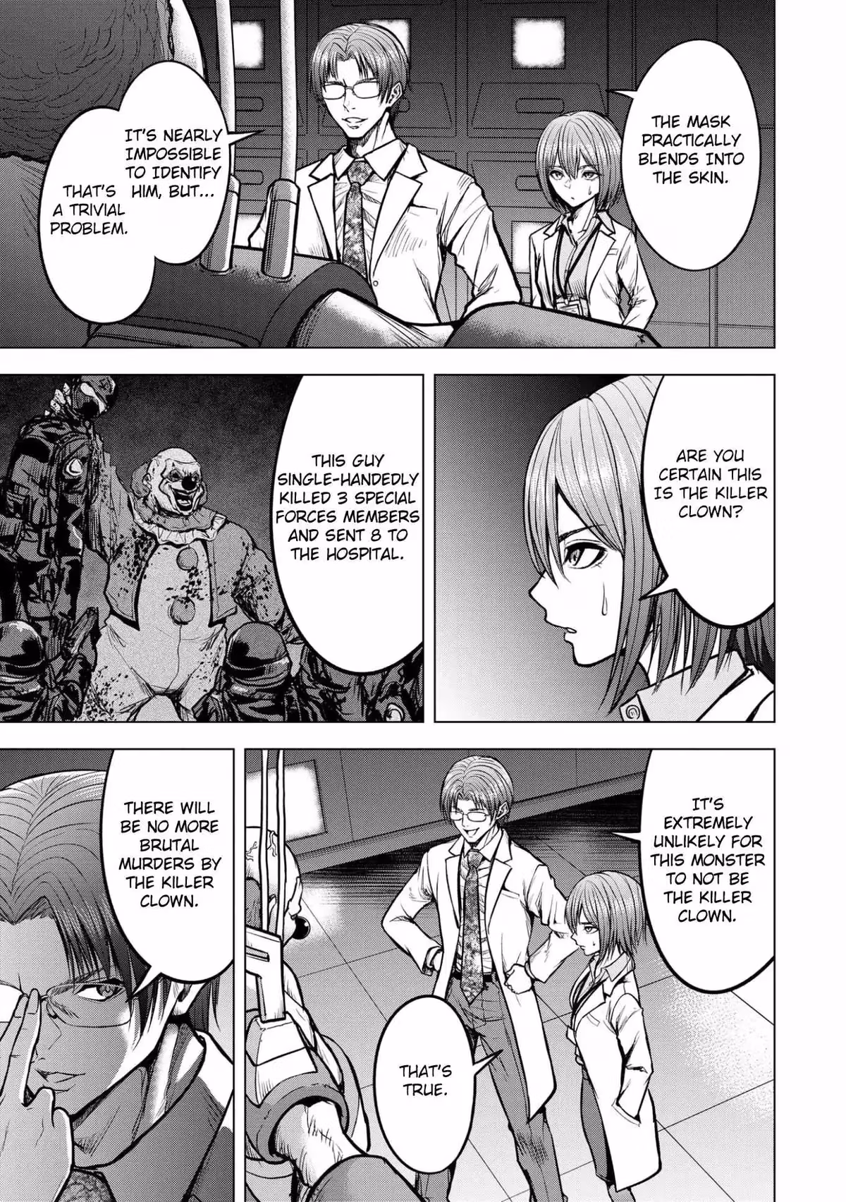 The Killer Clown's Questions Chapter 14 page 3 - 