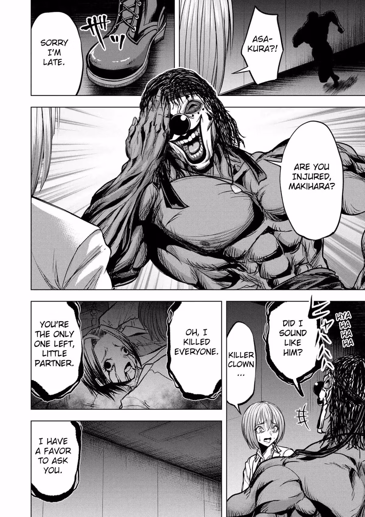 The Killer Clown's Questions Chapter 15 page 6 - 