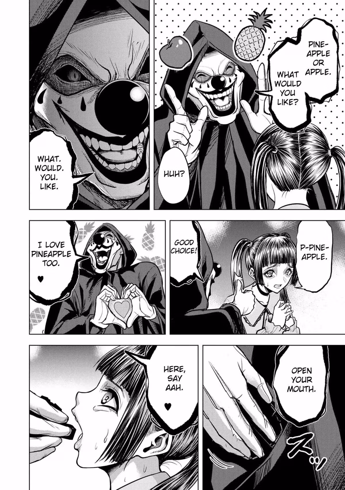 The Killer Clown's Questions Chapter 16 page 12 - 