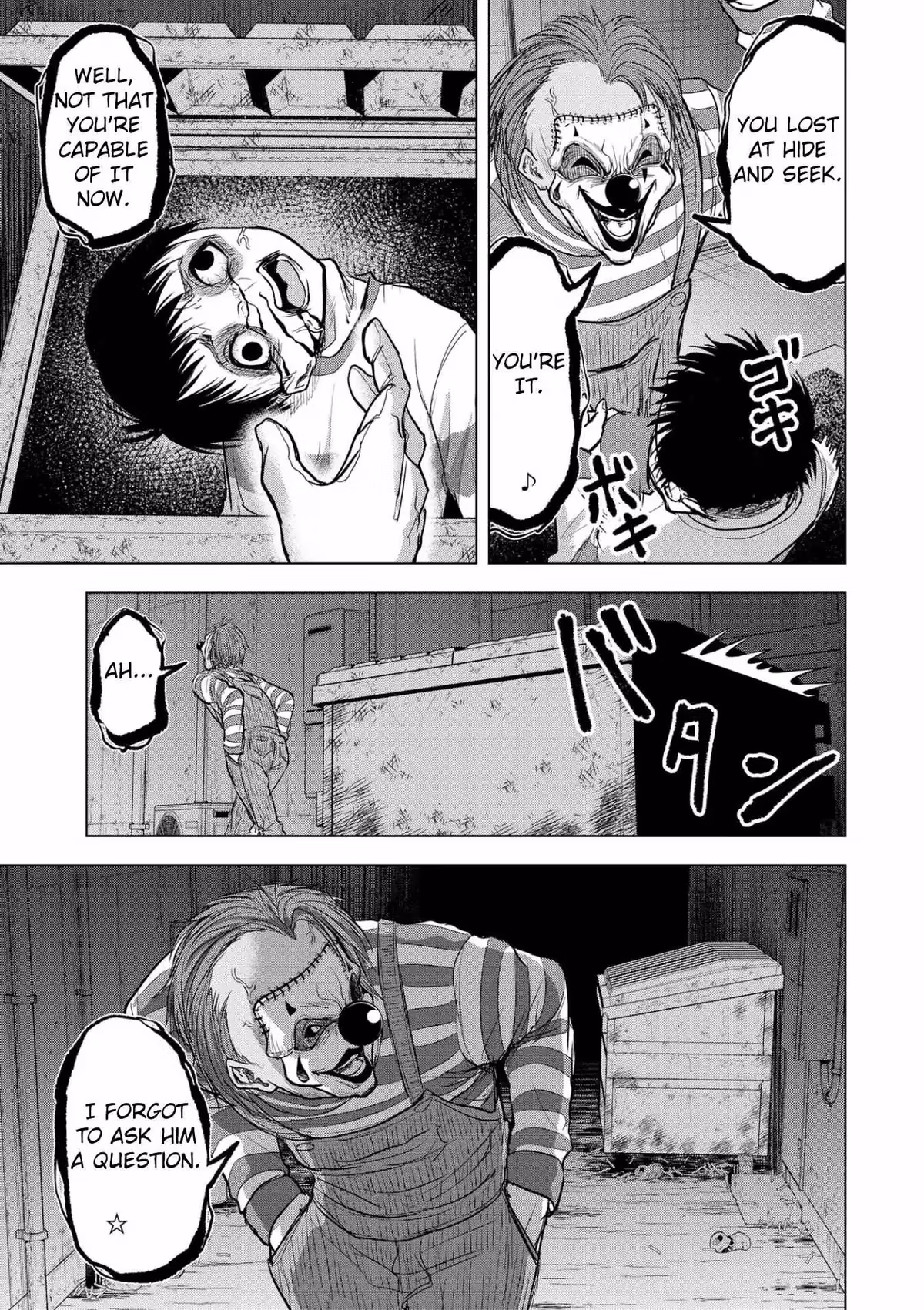 The Killer Clown's Questions Chapter 16 page 19 - 