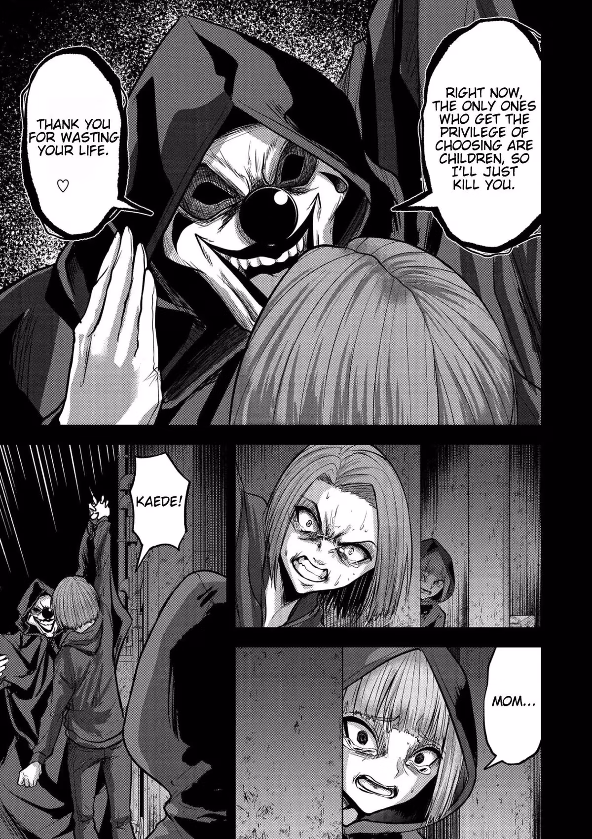 The Killer Clown's Questions Chapter 18 page 5 - 