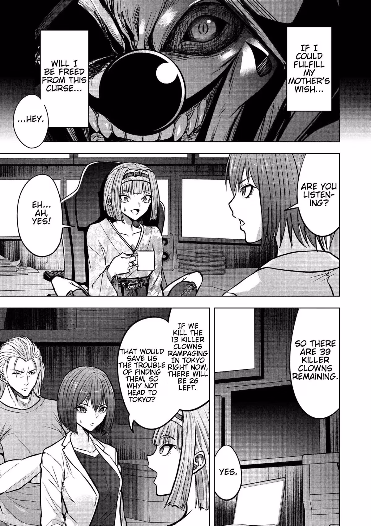 The Killer Clown's Questions Chapter 18 page 9 - 