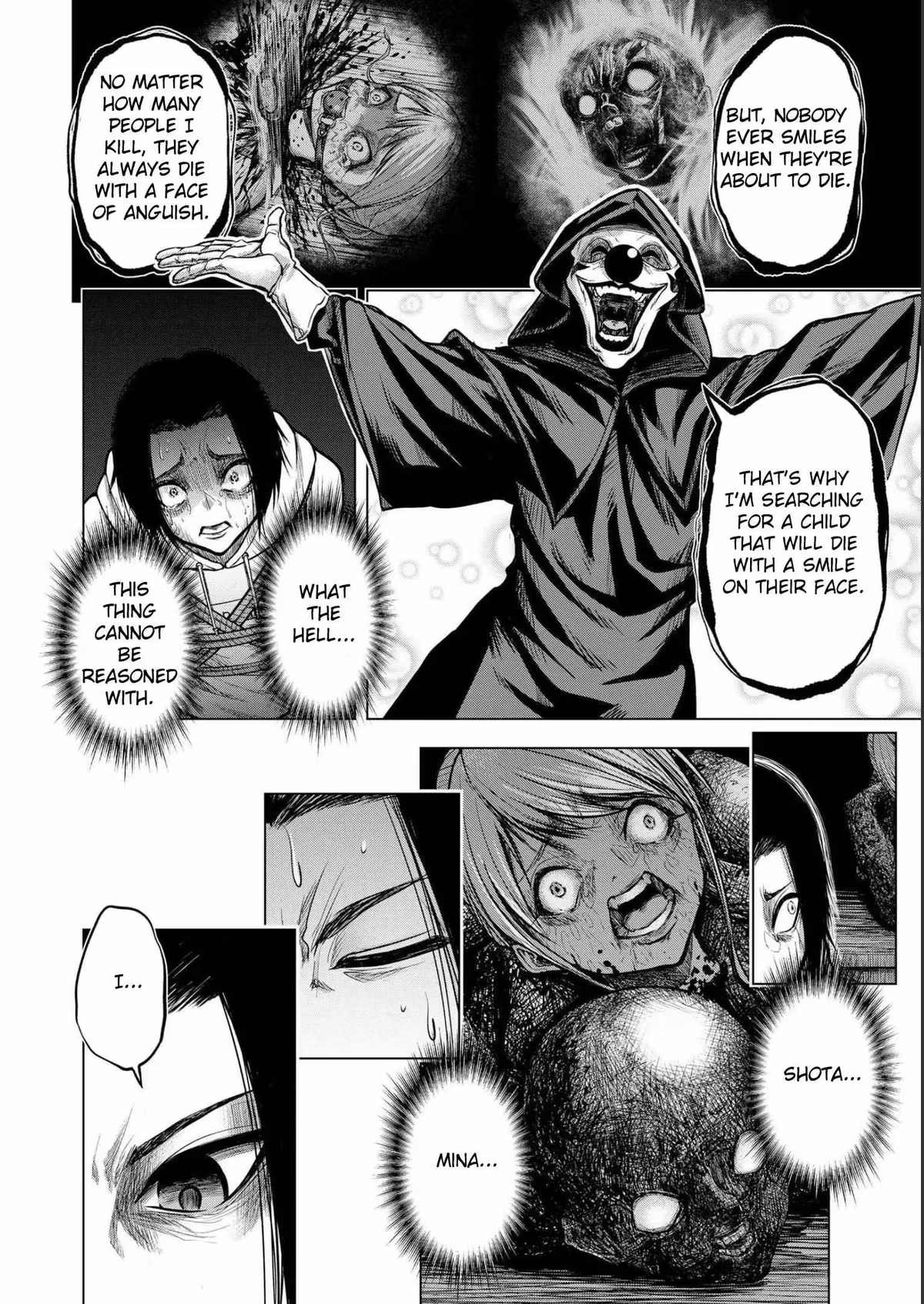 The Killer Clown's Questions Chapter 2 page 14 - 