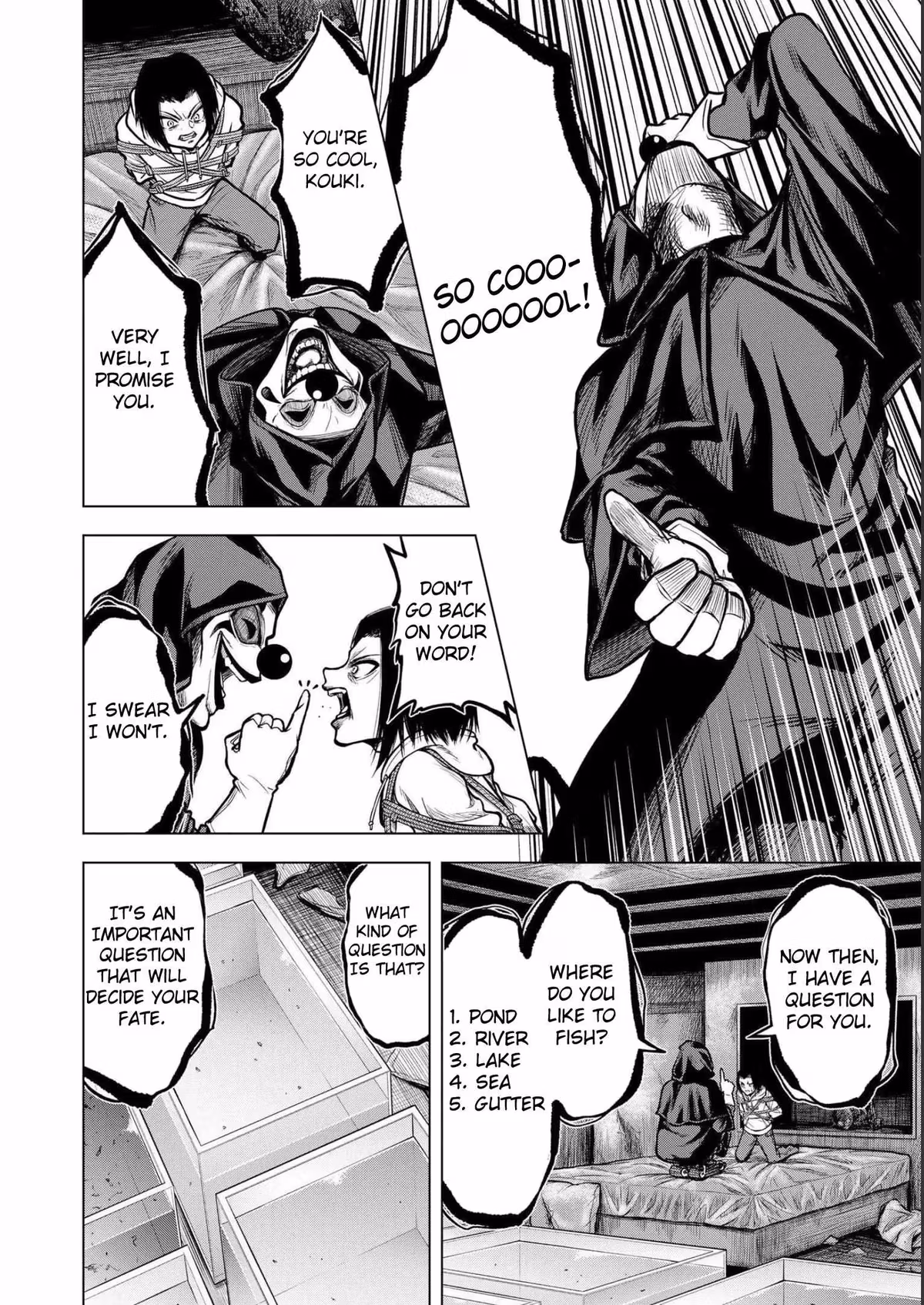 The Killer Clown's Questions Chapter 2 page 16 - 