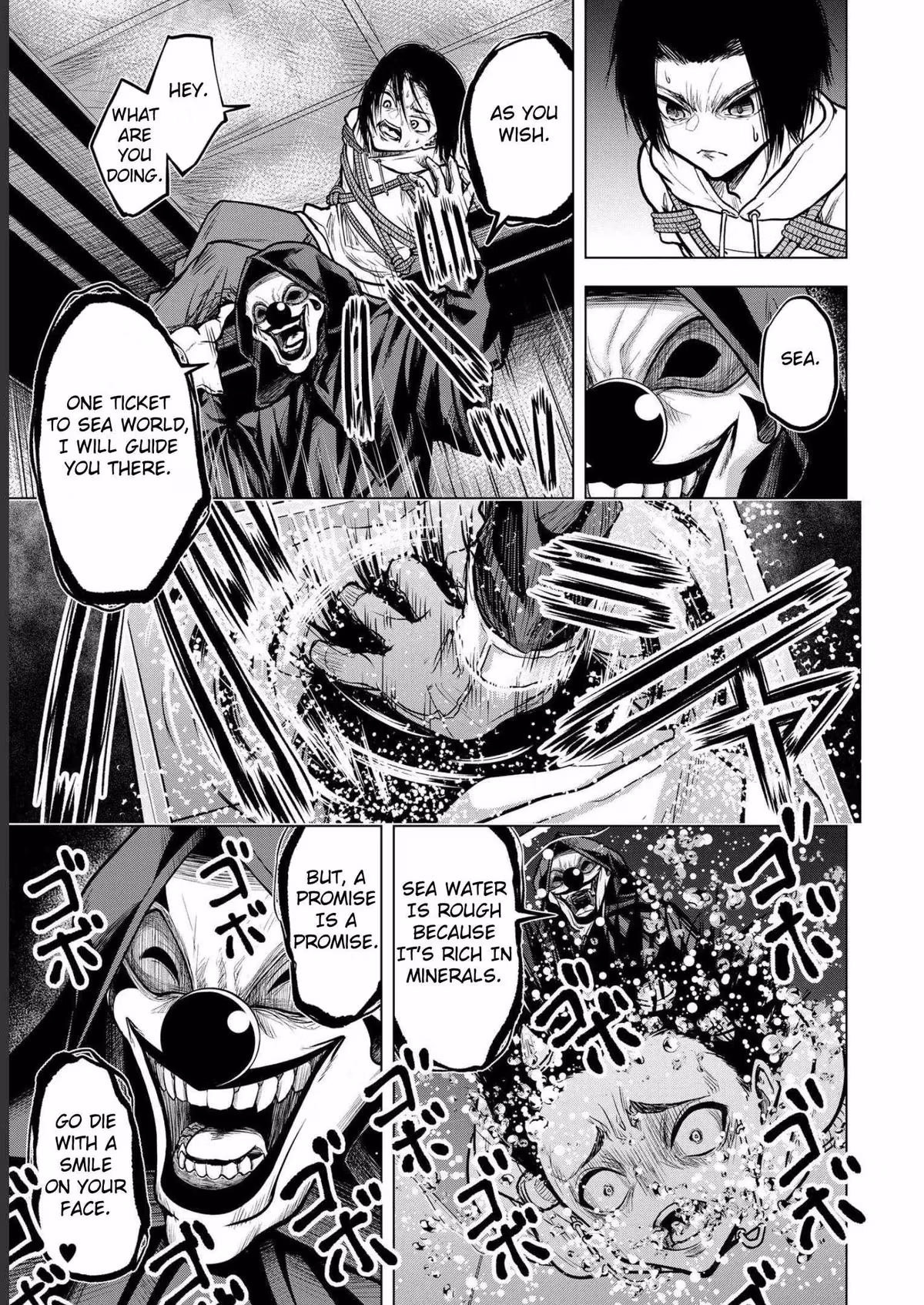 The Killer Clown's Questions Chapter 2 page 17 - 