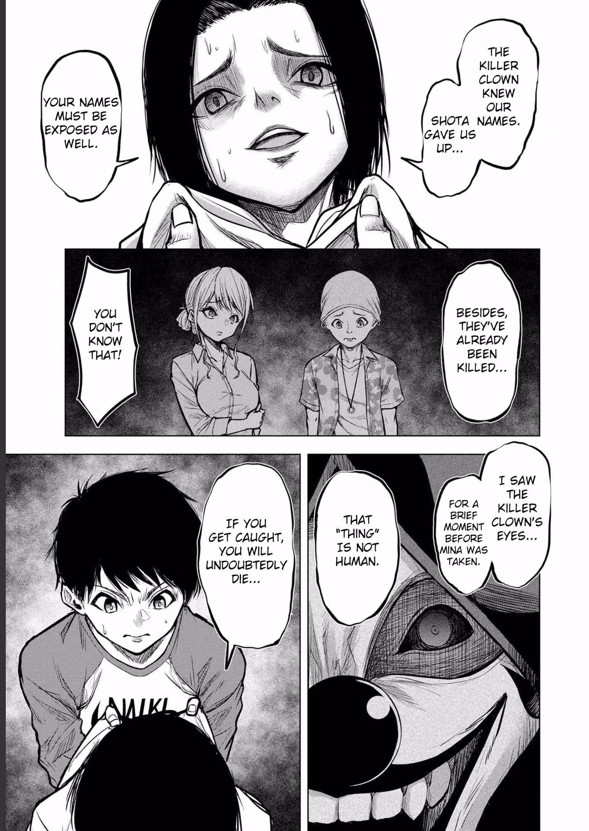 The Killer Clown's Questions Chapter 2 page 5 - 
