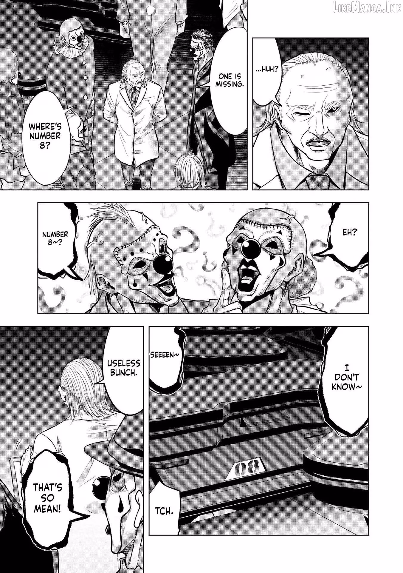 The Killer Clown's Questions Chapter 22 page 5 - 