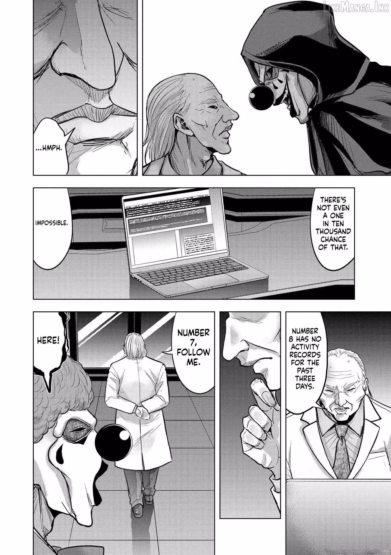 The Killer Clown's Questions Chapter 22 page 8 - 