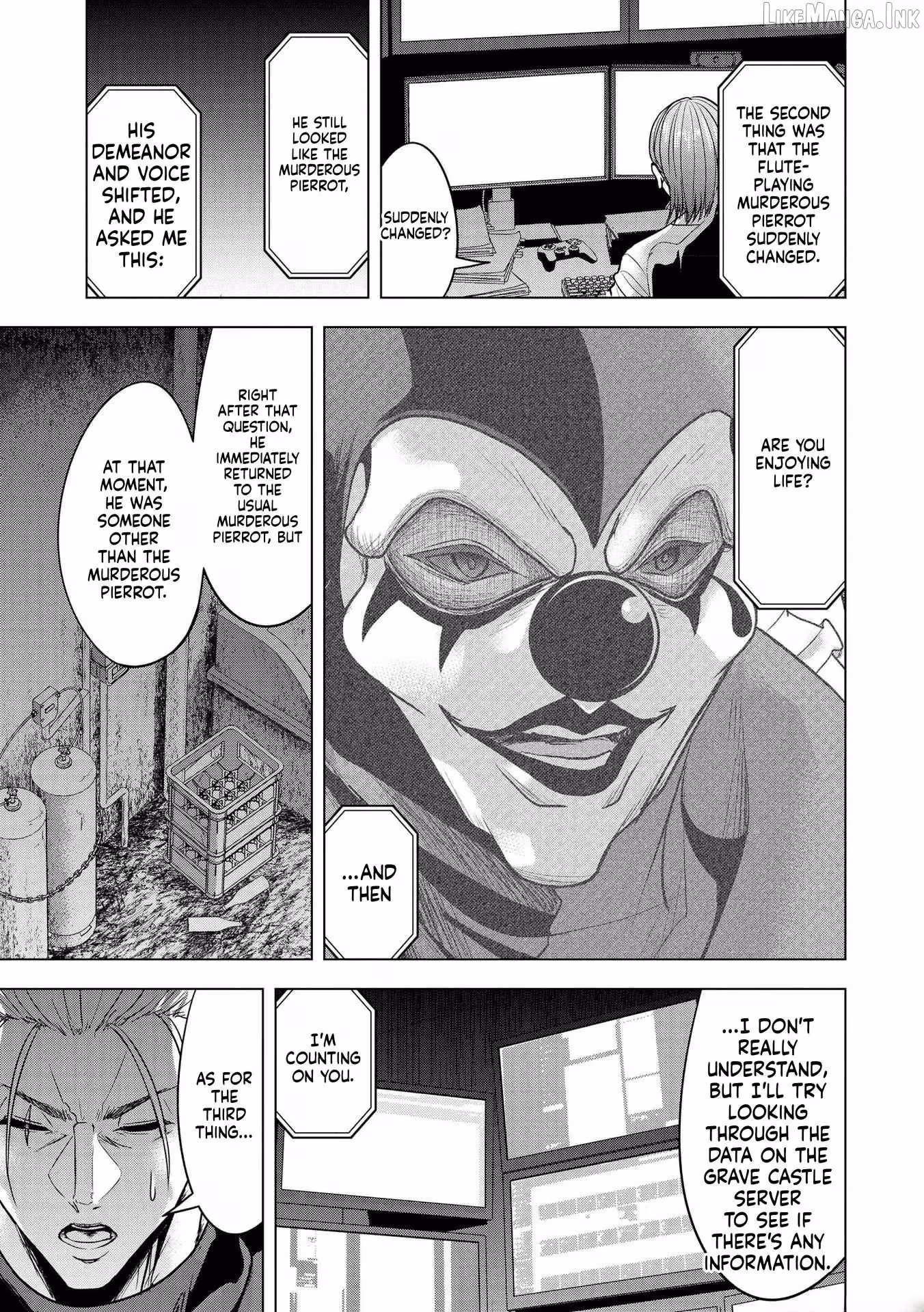 The Killer Clown's Questions Chapter 24 page 7 - 