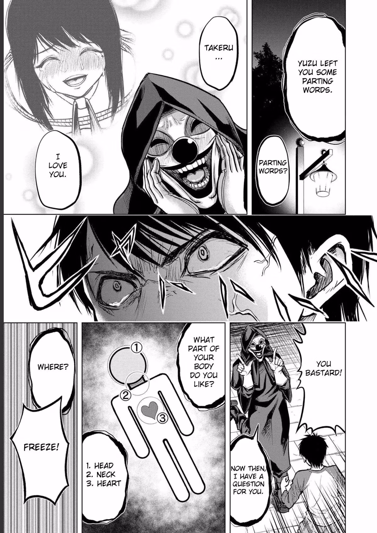 The Killer Clown's Questions Chapter 3 page 19 - 