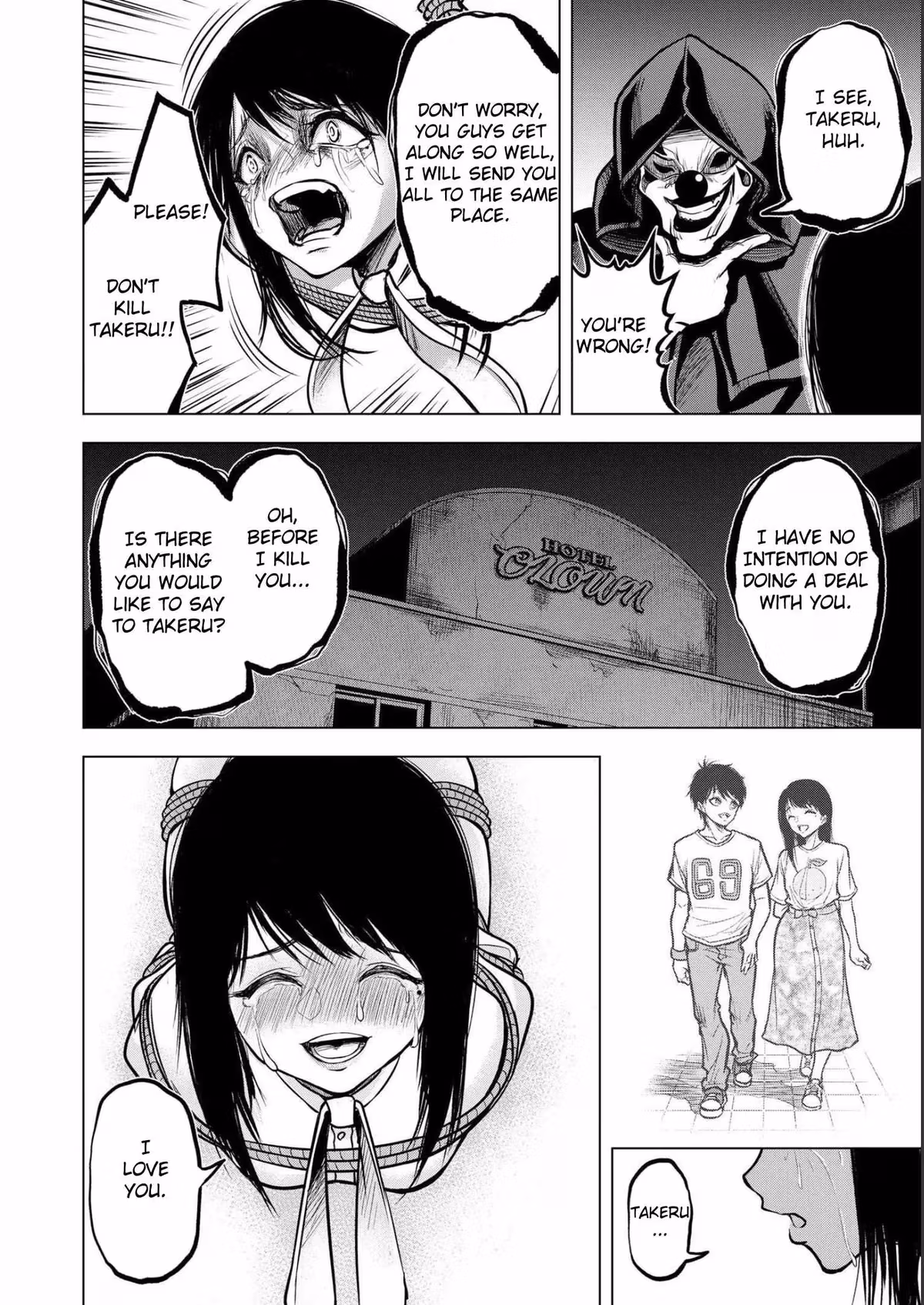 The Killer Clown's Questions Chapter 3 page 6 - 